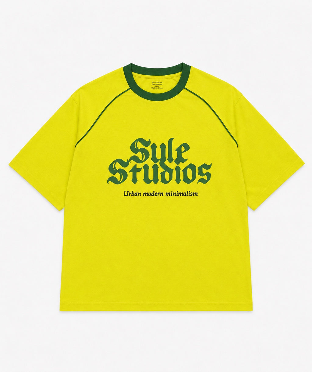 Sule Retro Collection - Yellow & Green Tee