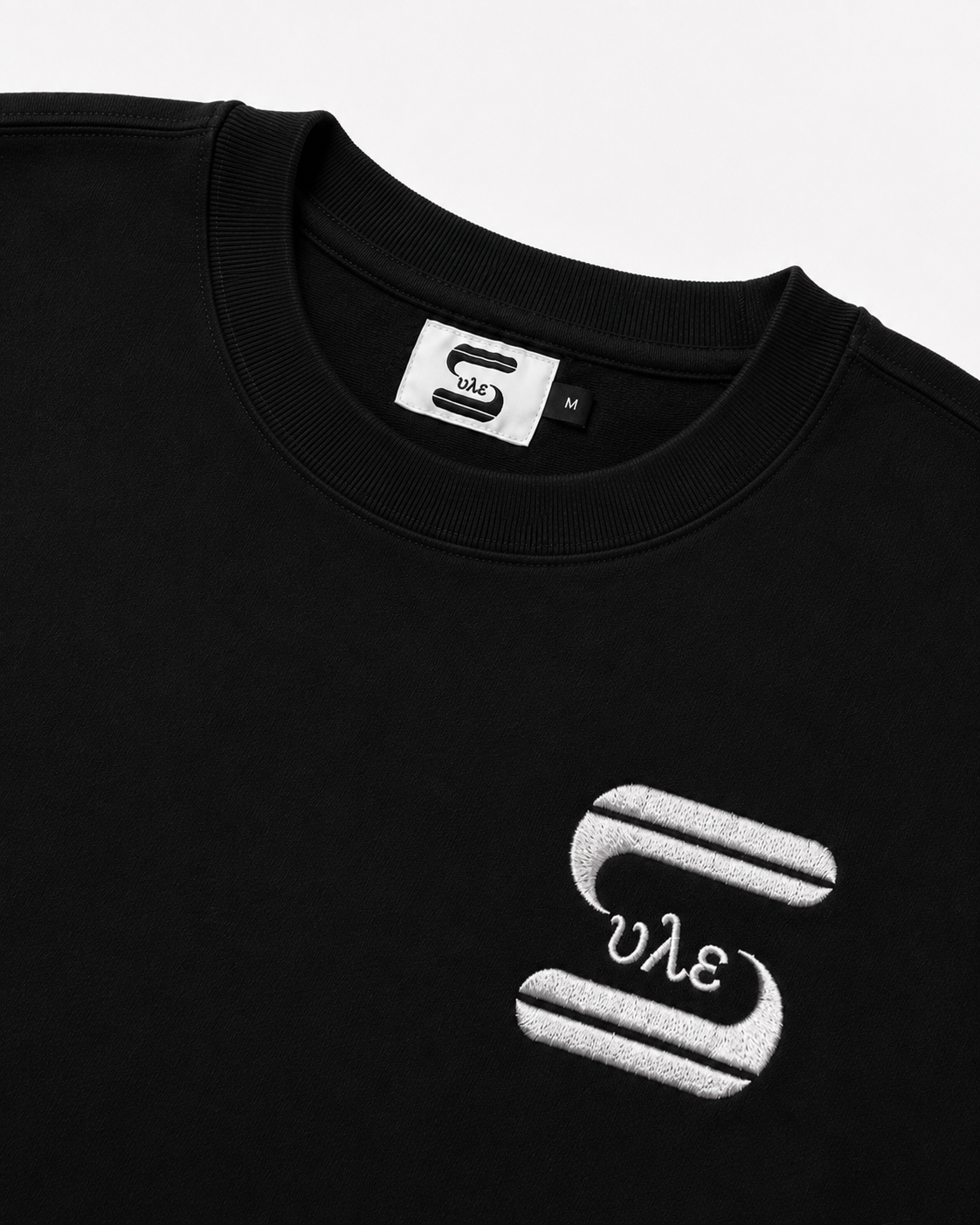 Sule Oversized Crewneck - Black