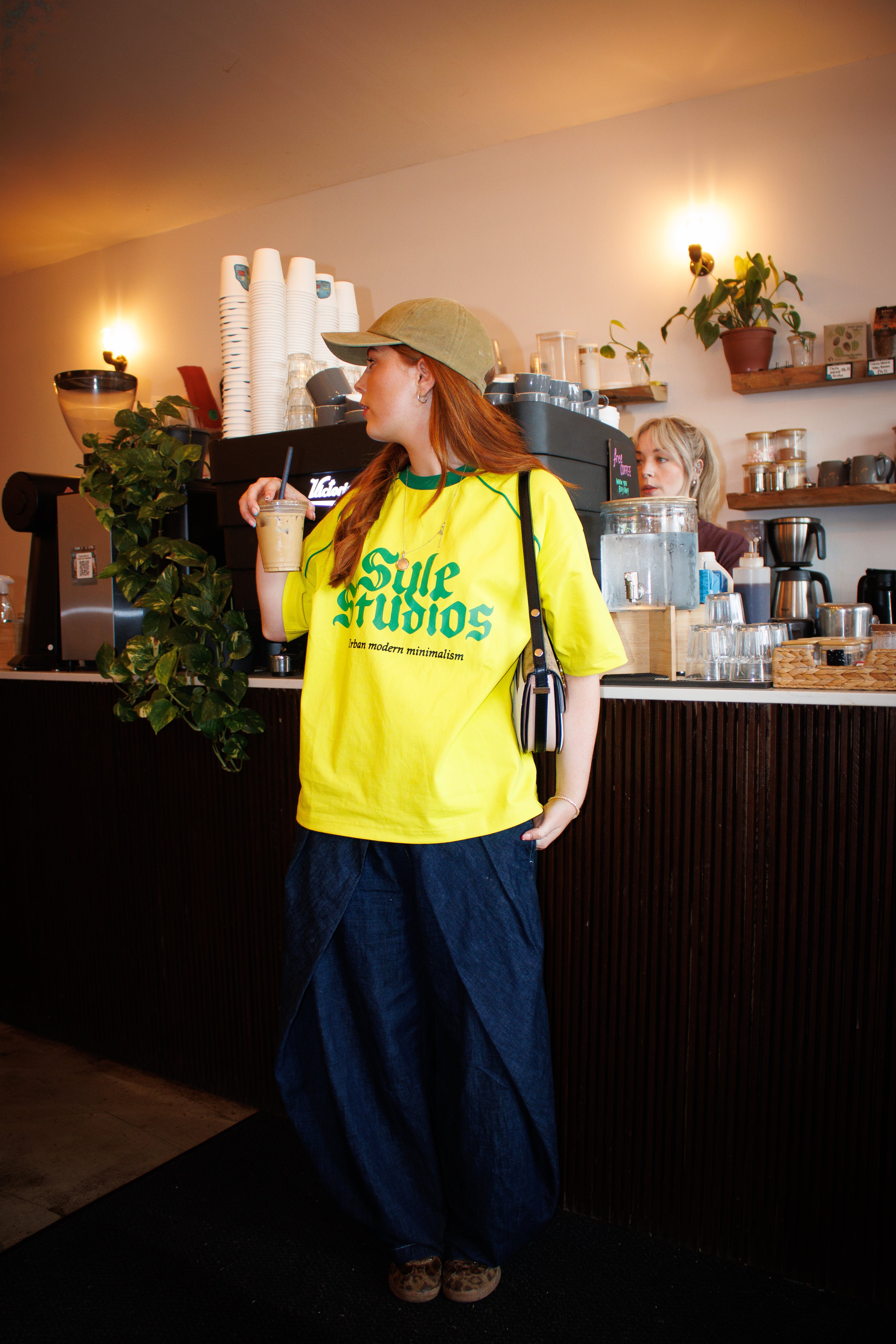 Sule Retro Collection - Yellow & Green Tee