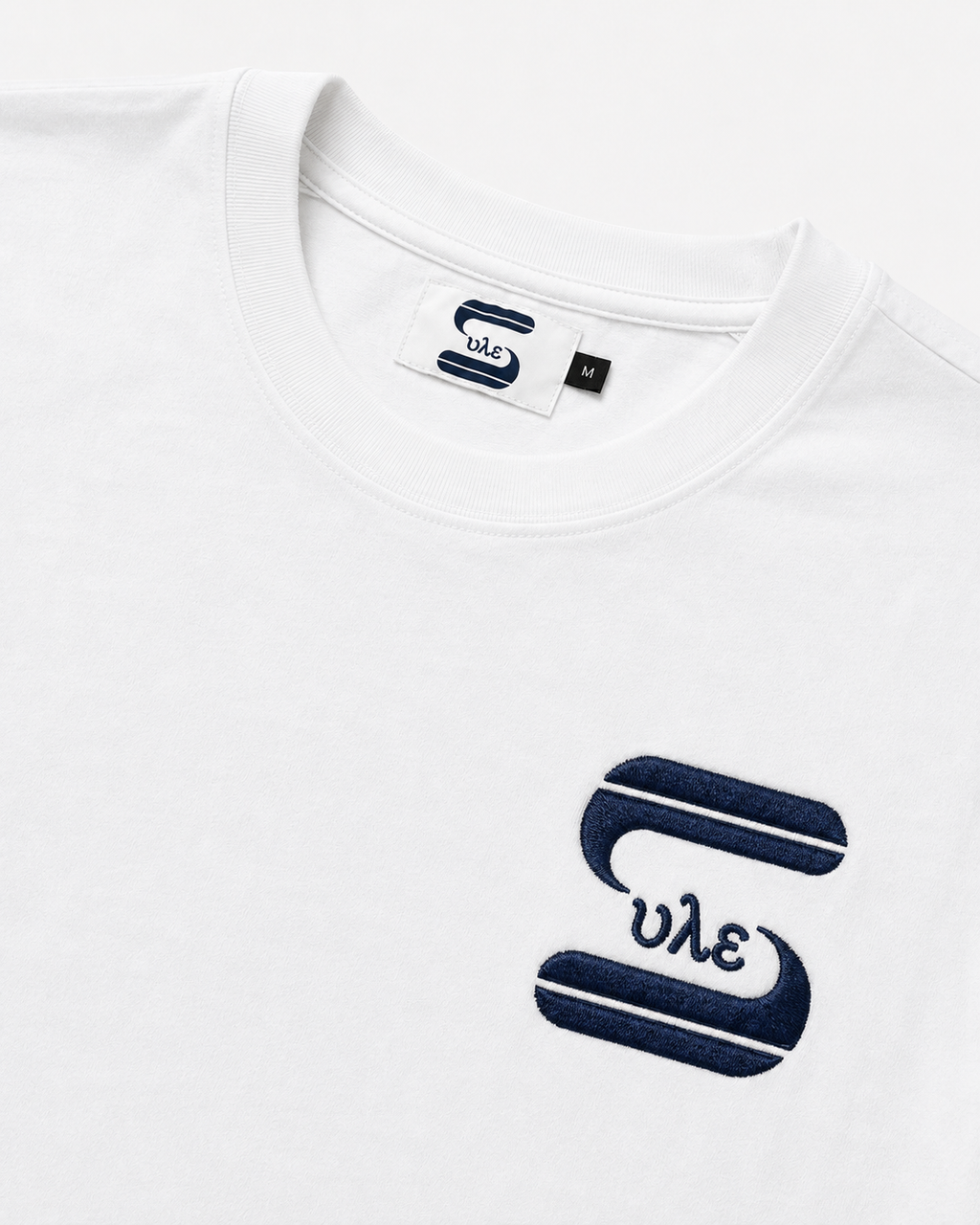 Sule Oversized Drop Shoulder Tee - White