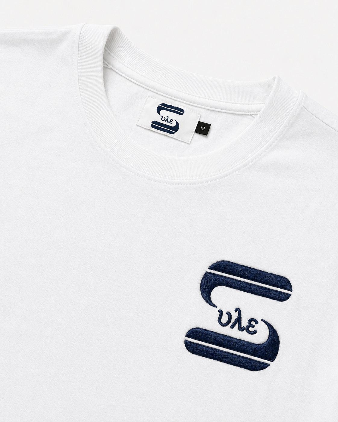 Sule Oversized Drop Shoulder Tee - White