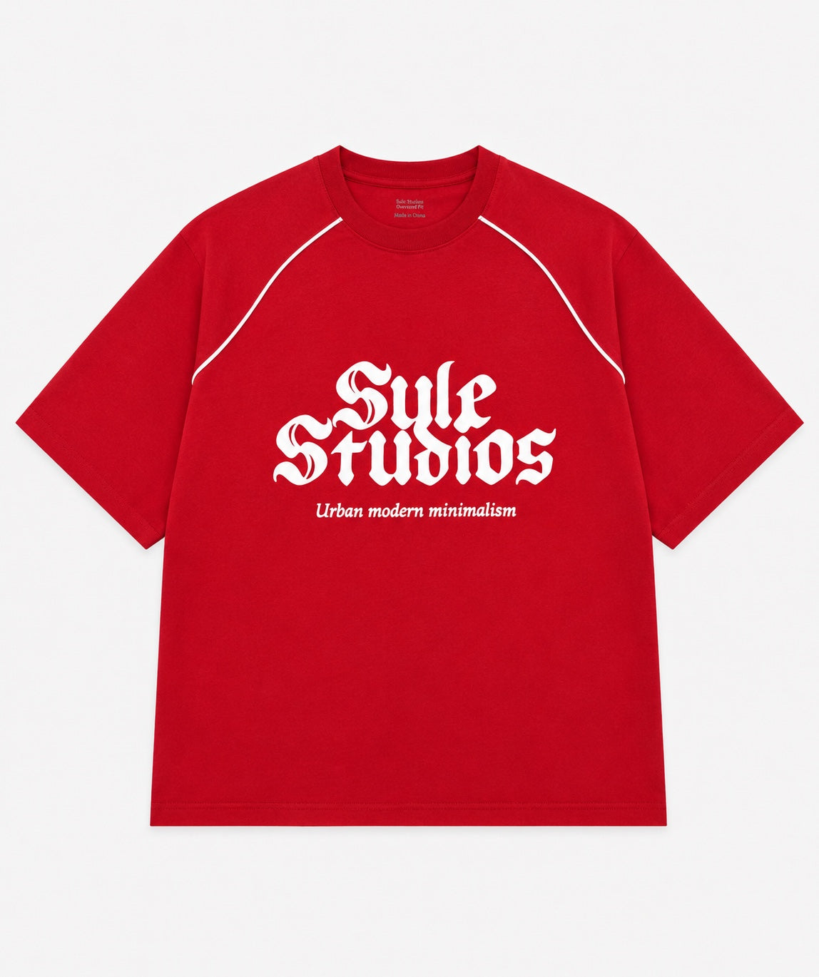 Sule Retro Collection - Red & white Tee