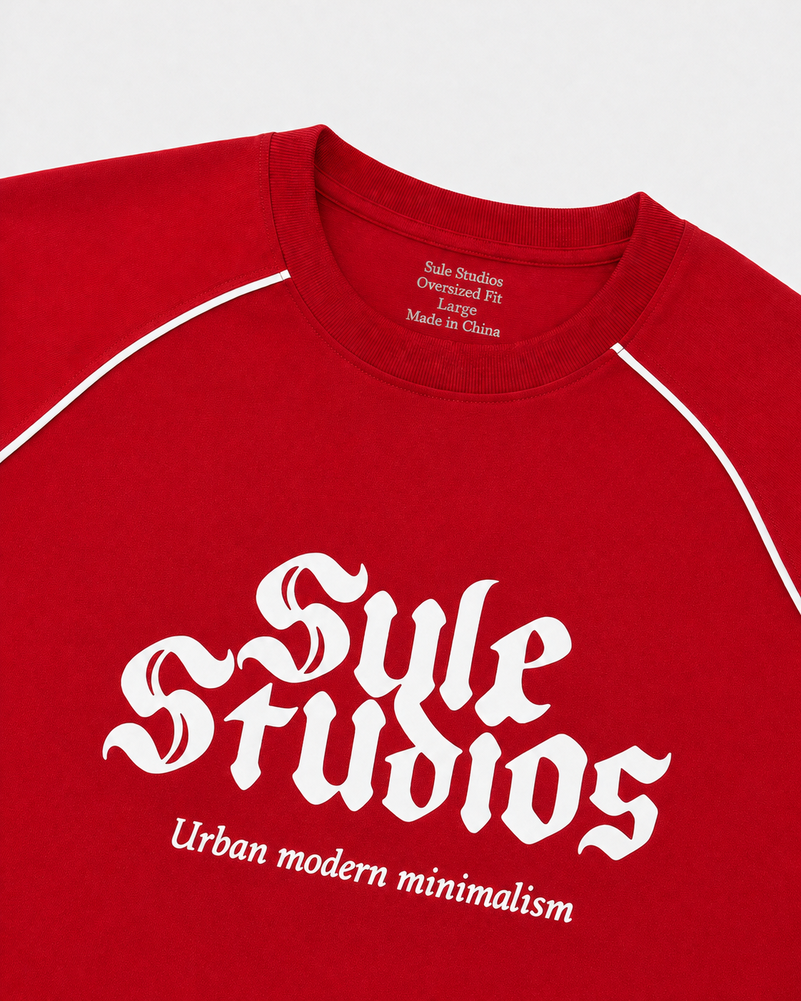 Sule Retro Collection - Red & white Tee