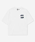 Sule Oversized Drop Shoulder Tee - White