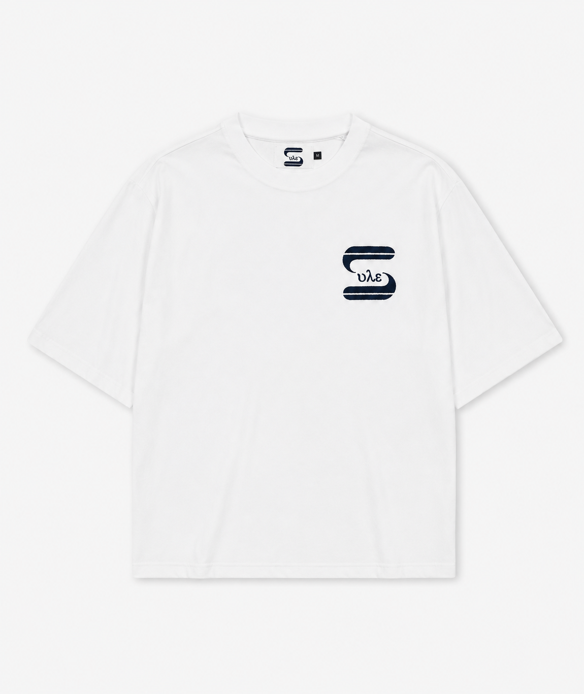 Sule Oversized Drop Shoulder Tee - White