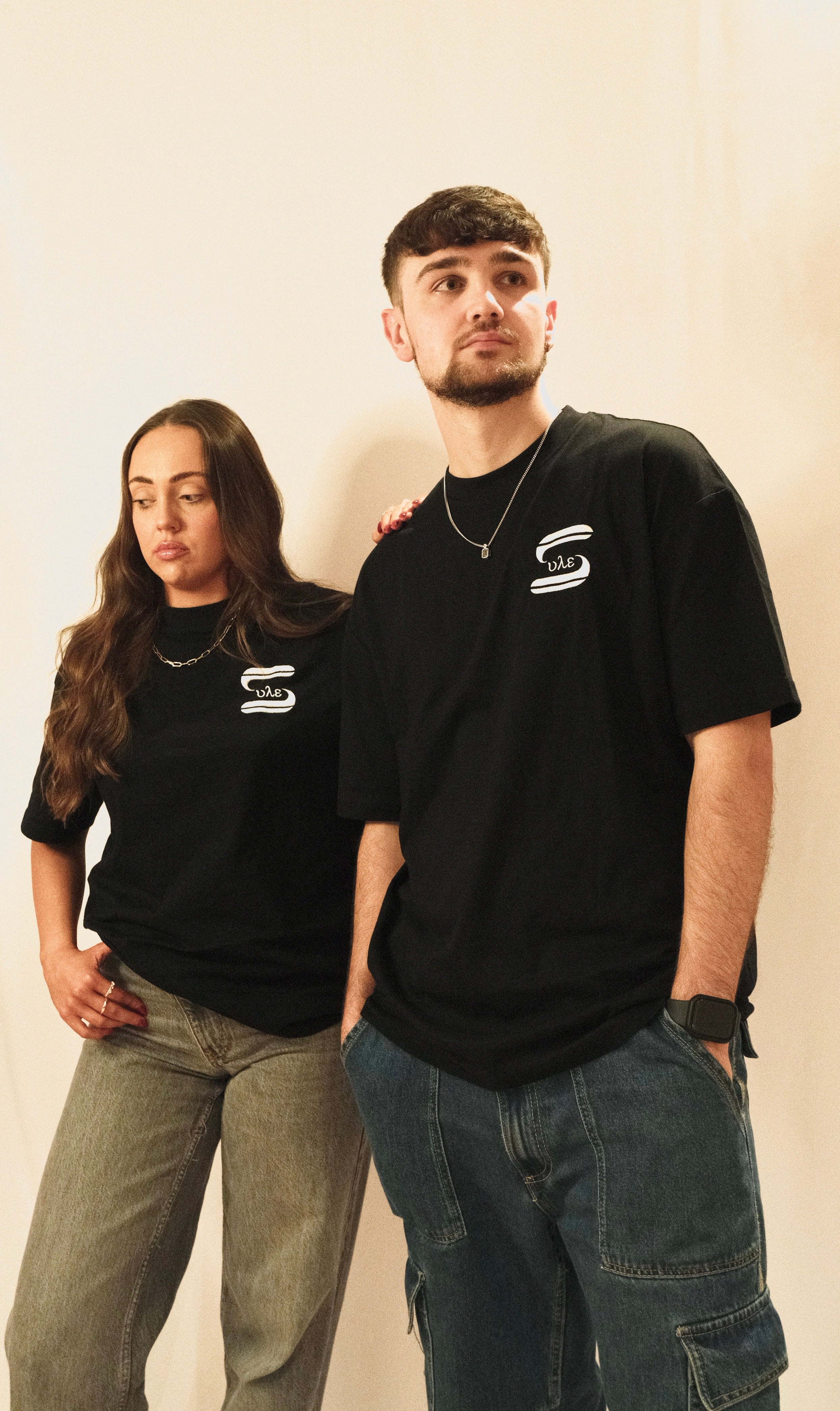 SULE OVERSIZED DROP SHOULDER TEE - BLACK