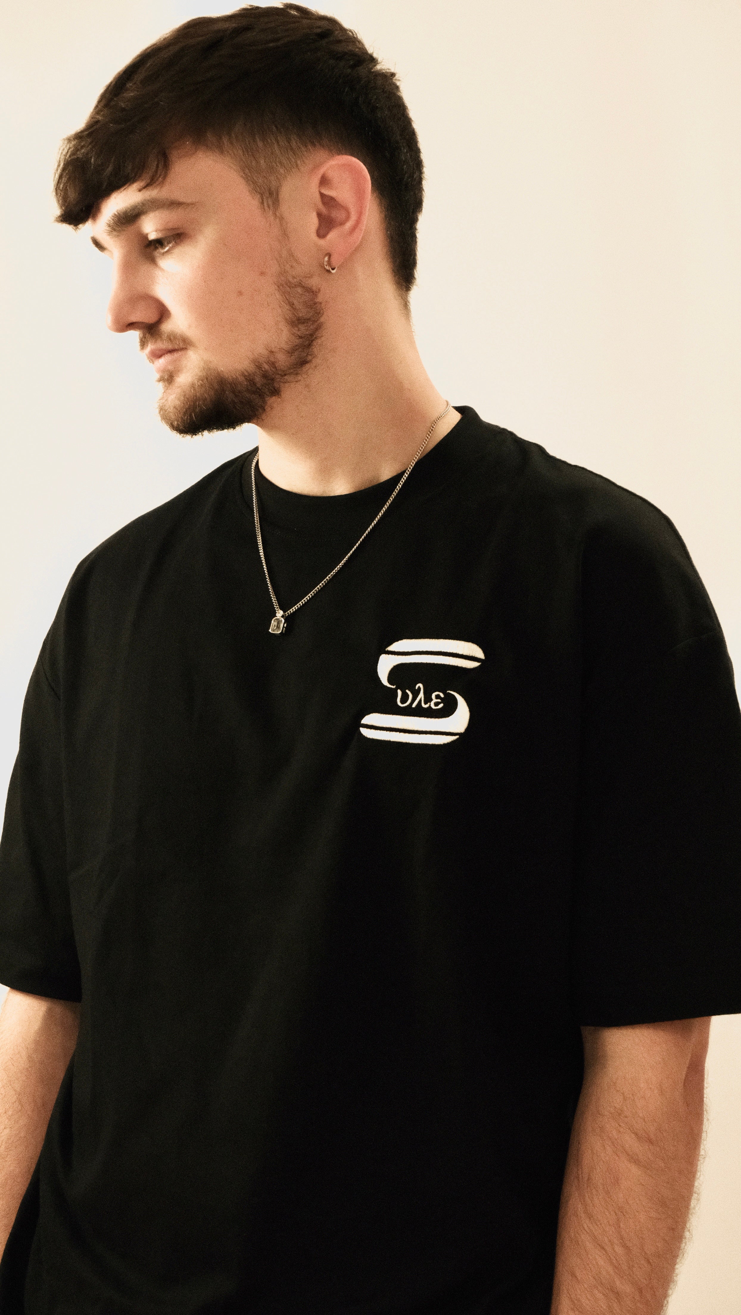 SULE OVERSIZED DROP SHOULDER TEE - BLACK