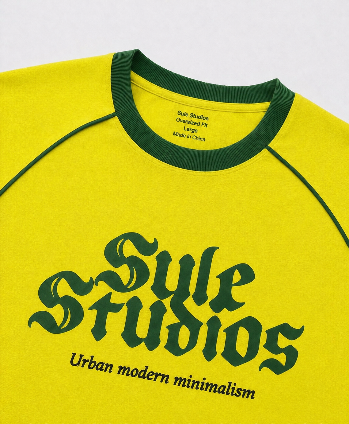 Sule Retro Collection - Yellow & Green Tee